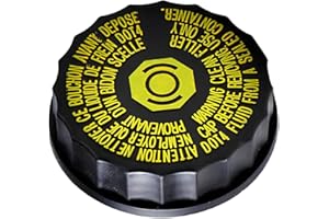 Adunsiaoto Deckel Für Bremsflüssigkeitsbehälter, Deckel Des Bremsflüssigkeitsbehälters Einfülldeckel, Ölbehälter Tank Staubschutz, Auto-Bremsflüssigkeitsbehälter Flasche Tankdeckel Abdeckung Ersetzen