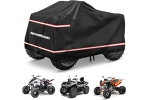 ‎NEVERLAND NEVERLAND XXXL Quad ATV Abdeckplane - Quad ATV Fahrzeug Abdeckung Schutz Cover Abdeckung Phosphoreszierend Wasserdicht Winterfest Staubdicht Regen UV-Schutz Wasserfest 210D 256 * 110 * 120cm