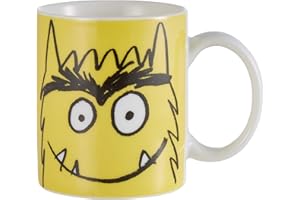 Laroom Taza, New Bone China, Amarillo, 1 Unidad (Paquete de 1)