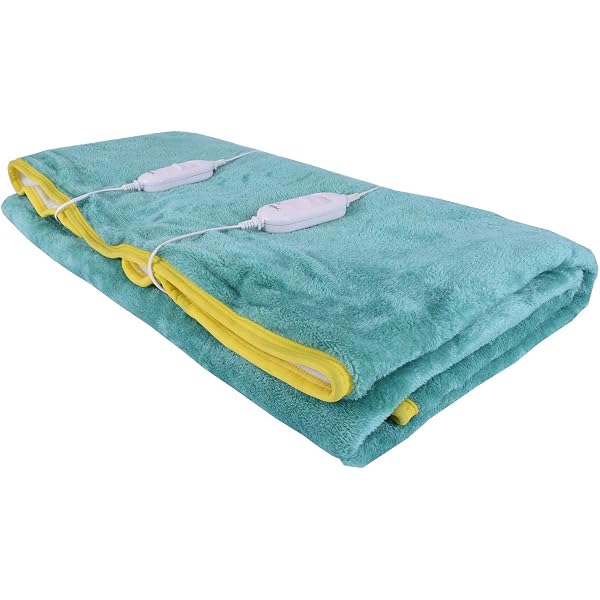 Buy Warmland Polyester Premium Shockproof Electric Bed Warmer (Sea Green,  Double), water_resistant, Pack of 1 Online at Low Prices in India -  Amazon.in
