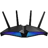 ASUS RT-AX82U Router Estendibile con Mobile Tethering, Alternativa ai Router 4G 5G, AX5400 Dual Band WiFi 6, Mobile Game Mode