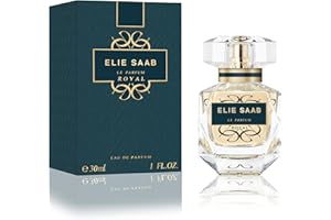 Elie Saab Le Parfum Royal 30 ml – Eau de Parfum de Mujer – Fragancia Chipre Ambarina – Cautivadoras Notas de Esencia de Mandarina, Rosa Absoluta y Ámbar – Botella de Cristal Transparente