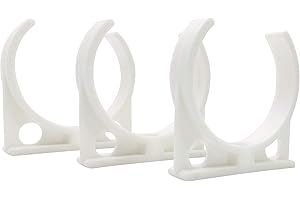 DIGITEN Big Simple Clip Clamp 2.5" Bracket Reverse Osmosis Water Filter Housing (3 Pack)