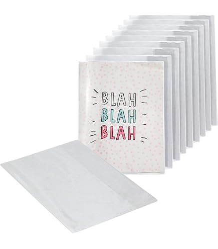 25 Housses De Cahier Oxford DIN A5 - Transparentes Et Lavables