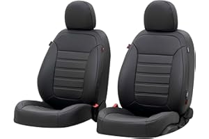 WALSER Coprisedile Robusto compatibile con VW Golf VII 08/2012-03/2021 Comfortline, 2 coprisedili singoli per sedili normali