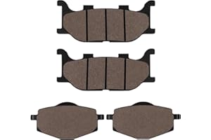 Cyleto Plaquettes de Frein Avant et Arrière pour YAMAHA TDR125 TDR 125 1993 1994 1995 1996 1997 1998 1999 2000 2001 2002 2003