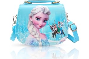 Chukua Kinderhandtasche Els - Tasche Umhängetasche Kinder Mädchen Prinzessin Handtasche Kindertasche Schultertasche mit Verstellbarem Gurt zum Ausgehen oder Reisen, Geschenke Mädchen Girls