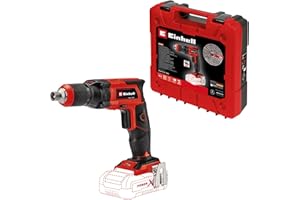 Einhell Akku-Trockenbauschrauber TE-DY 18 Li-Solo Power X-Change (Lithium-Ionen, 18 V, 4000 min-1, Tiefenanschlag, Dauerbetrieb, ohne Akku und Ladegerät, inkl. Koffer)