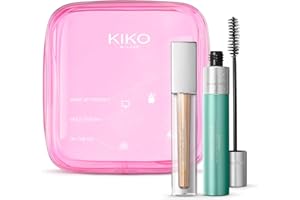 KIKO Milano Eyes: Energy Shake 36H Lasting Double Effect Mascara + Energy Shake Ginseng Metal Liquid Eyeshadow 01 | N.1 36H Lasting Double Effect Mascara + N.1 Ginseng Metal Liquid Eyeshadow 01