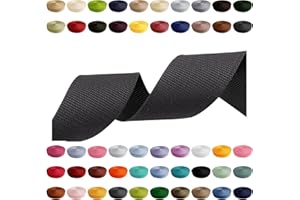 CARTONARE Gurtband 2m 5m 10m 50m, 50 Farben, Breite 10mm 15mm 20mm 25mm 30mm 40mm 50 mm Taschengurt Polypropylen Ideal für DIY-Projekte, Handarbeiten & Outdoor (301) Anthrazit, 30mm x 10m