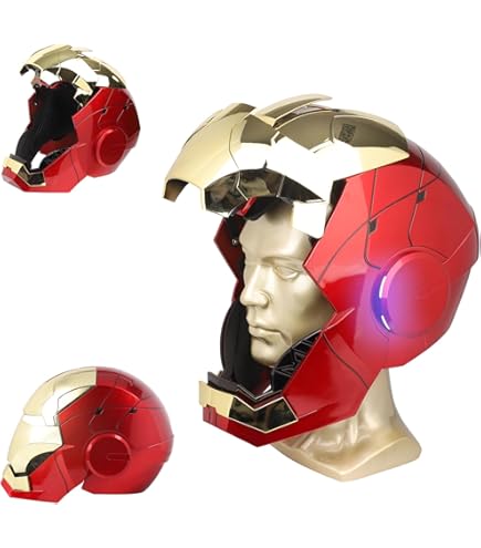 Avengers Marvel Legends – Collector's Edition – Iron Man Electronic Helmet B7435E48 One Size Multicoloured Toys & Games