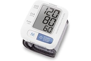 Citizen Digital Blood Pressure Monitors Wristwatch - Large Display Pulse Blood Pressure Machine with Irregular Heartbeat, Hypertension and Body Movement Indicator - Wrist BP Machine for Home Use