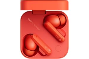 CMF BY NOTHING Buds Pro 2 Auricolari wireless con Audio HiFi, Cancellazione attiva del rumore ibrida da 50dB, 6 microfoni HD e Effetto audio spaziale, 2025 - Arancione