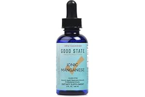 Good State | Liquid Ionic Manganese | Dietary Supplement | Great Bone Health | 100 Servings