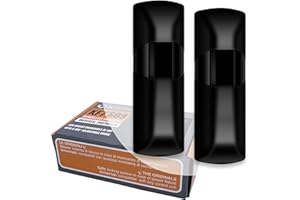 koomando Pair de Photocellules Universelles KFT609 12V/24V AC/DC, Orientables à 180°, Double LED de Statut, Certifiées avec Verrouillage de Sécurité, pour Portes et Portails Automatiques, Alarme