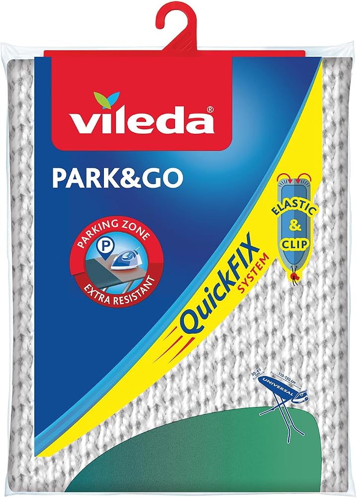 Vileda QuickFix Park&Go Ütü Masası Kılıfı, Universal Ebat 110x130 cm