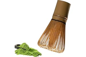 JOYVOX Bamboo Whisk Matcha Whisk, Traditional Set for Matcha Tea Preparation, Handcrafted Bamboo Chasen, Authentic Japanese Tea Ceremony Tool