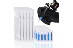 ATOMUS Set di aghi per tatuaggio misti monouso 50 pezzi con punte di aghi per tatuaggio 5 pezzi 3rl 5rl 7rl 7rl 3rs 5rs 7rs 9rs 5m1 7m1 3RT 5RT 7RT 9RT 3DT 5DT 7DT 9DT 5FT 7FT