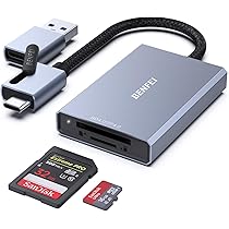 Lettore Di Schede Micro SD, SDHC, SDXC, TF, Formato Mini, USB 2.0, Colore Casuale