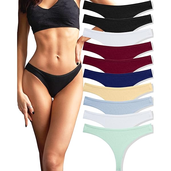 Iris & Lilly Damen Stringtanga, 3er-Pack, Mit Spitzenbündchen & Leoparden-Print – Hohes Bein, Tiefer Sitz
