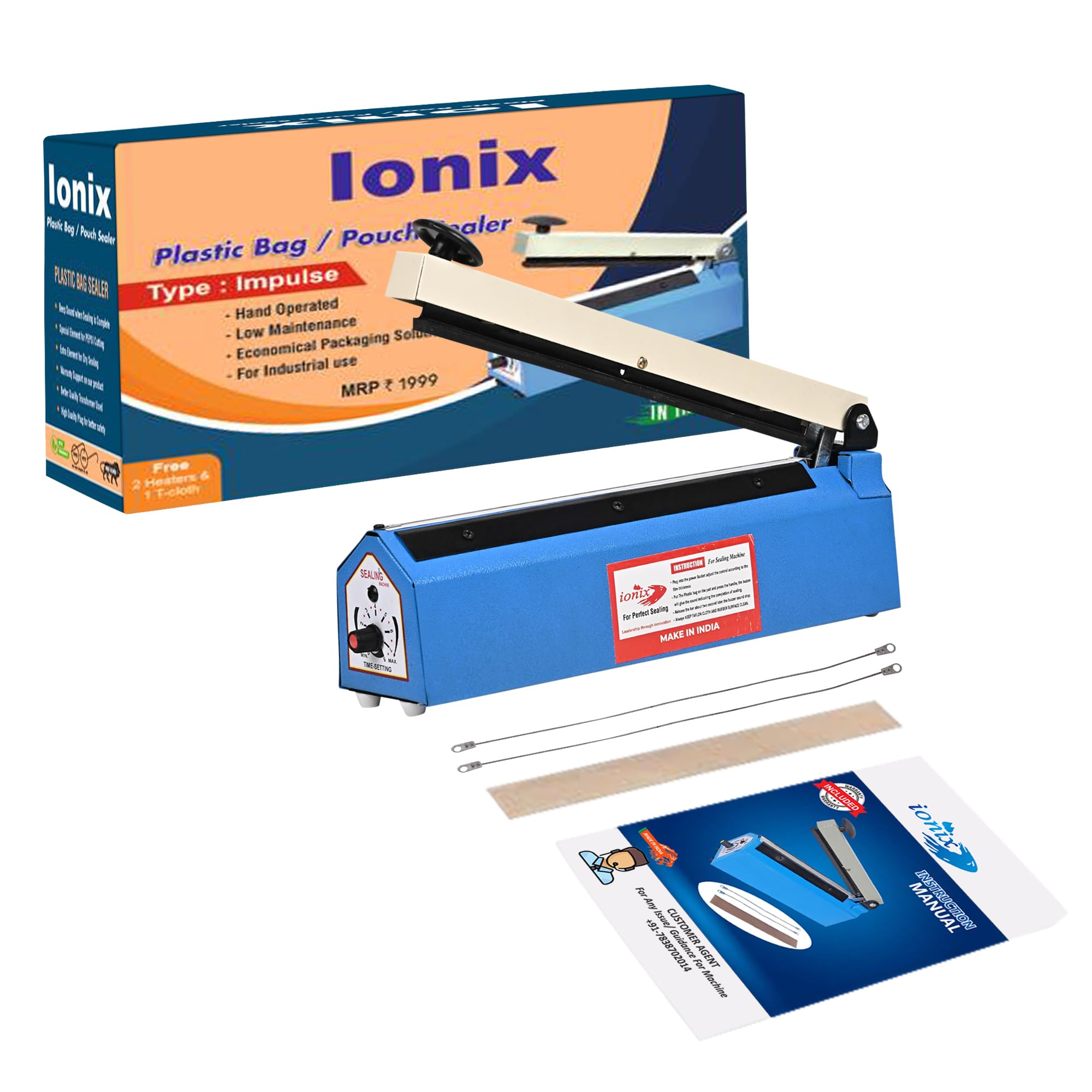 IONIX Sealing Machine Review: Fast, Durable Food Packet Sealer