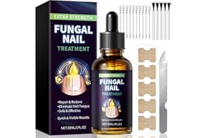 ZOLMOK Fungal Nail Treatment Extra Strong,Nail Fungus Treatment for Toenail Toenail Fungus Treatment Nail Repair Growth Treatment for Thick,Discolored,Brittle Nails Includes Swabs,Brush,File(30ML)
