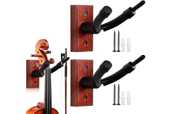 Violin Hanger Heavy Duty Stable – Bow Hook Display Rack Violin for Studio