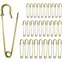 150 Stück Sicherheitsnadeln Rostbeständig Sicherheitsnadeln Klein Safety Pins Mit PP-Box