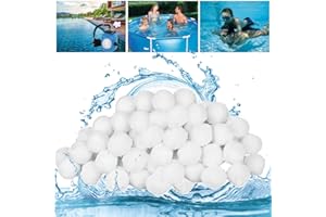 GothicBride Kulki filtrujące do instalacji piaskowych, 700 g, kulki filtrujące do basenu, pompy filtrującej, filtra piaskowego do akwarium