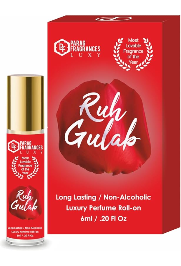 Parag Fragrances Rosemary Attar – 6ml Natural Wood Attar In Handcrafted Bottle (Alcohol-Free, Long Lasting)