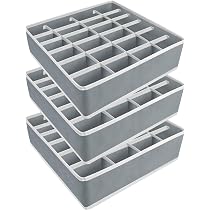 powerking Scatola portaoggetti pieghevole, 6 cubi in tessuto a forma di