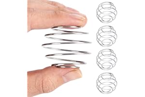 ENTEMAH Milkshake Protein Shaker Ball, 4 Pack Food Grade Wire Mixer Mixing Whisk Ball, 304 Stainless Steel Home Cooking Mixer Cook Tool Mixing Ball UK