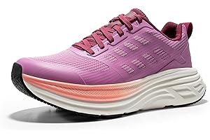 NORTIV 8 Women's Walking Shoes Cushion Running Shoes Active Float Non-Slip Comfortable Breathable Workout Gym Sports Athletic Fashion Trainers Sneakers