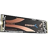 Sabrent 1TB Rocket Nvme PCIe 4.0 M.2 2280 Interne SSD Maximale Performance Solid State Drive (SB-ROCKET-NVMe4-1TB)