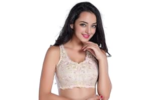 BIMEI Mastectomy Bra8598 Soutien-gorge à poche pour poitrine en silicone sans armatures