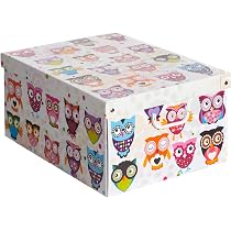 Scatole Portaoggetti Set 6 Scatole Armadio In Cartone - Design Floreale, Coperchio, 39x50x24 Cm Per Organizzazione Scatola Per Armadio - 5