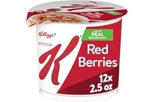 ‎KELLOGG'S Kellogg's Special K Cereal Cup (Red Berries, 2.5-Ounce Cups, Pack of 12)