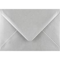 10 Pack C7 Gold Envelopes – Metallic Pearlescent, 81x111mm, Gummed Seal – Perfect For Invites & Cards