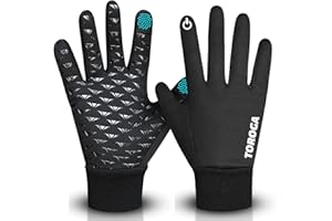 TOROGA Kids Winter Gloves Thermal – Boys Girls Warm Outdoor Gloves for Snow, Skiing, Cycling & Cold Weather – Touchscreen Mittens for Children Age 3-12