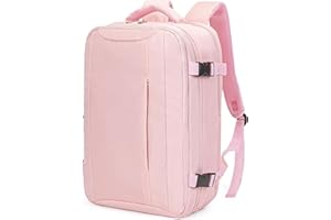 VMIKIV Mochila Viaje Cabina Avion 40x20x25 para Ryanair Bolsa de Viaje Mochilas Mujer Hombre Equipaje de Mano para Avion 20L Maletas de Viaje Pequeña Mochila Portatil 14 Pulgadas para Escuela,Trabajo