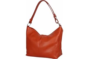 AMBRA Moda Sac à main en cuir pour femme, sac porté épaule GL005