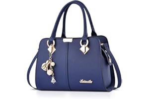 NICOLE & DORIS Sac a Main Femme Mode Sacs à Main Portés Epaule Elégant Sacs à Bandoulière PU Cuir Sac Cabas Pochette Sac Fourre Tout pour Shopper Fête Quotidien