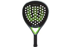Wilson Unisexe Raquette de Tennis, Pour un Jeu Offensif depuis la Ligne de Fond, Pour Joueurs Intermédiaires à Experts, Blade 101L, Noir/ Vert