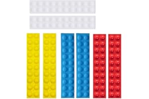 BLEWAY Bump Dots for Visually Impaired 160 Pcs Hemisphere Combo Pack(Yellow,Blue,White,Red) - Low Vision Aids Braille Stickers Raised Tactile Dots for Elderly, Blind