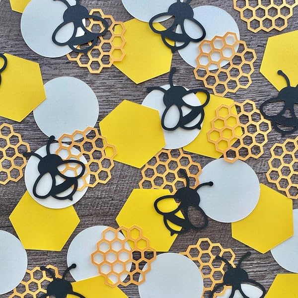 20 Servietten Mit Bienen-Motiv – Aus Recycling-Papier, 33x33 Cm, 3-lagig, Für Tischdeko & Basteln