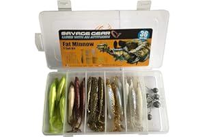 Savage Gear Fat Minnow Kit T Tail 30 + 6pcs