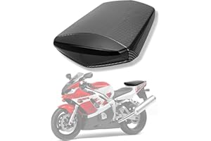 Cubierta de Asiento Trasero Carenado de Carenado para Yamaha YZF R6 2003 2004 2005, PSLER Protección de Cola Trasera Piezas de Motocicleta(Carbón)