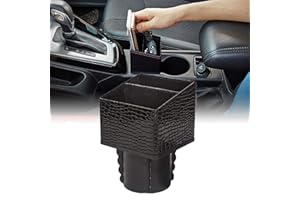 Kwak's Automobile Central Control Container Carré Conteneur Poche de Commande Voiture Siège Prise de Sac de Gestion de Poche Réservoir Bouteille de Téléphone Clé de Monnaie Collector(C Type)