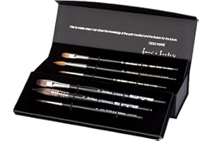 Juego de 6 Pinceles DA VINCI edición Especial CESC FARRE