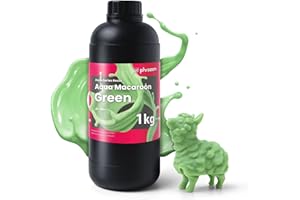 Phrozen Aqua Macaroon-Green | 3D Drucker Resin für SLA/DLP/LCD 3D Printer | 405nm Standard Photopolymer Druck Harz | Stabile Druckqualität, Schnelle Aushärtung - Grün (1kg)